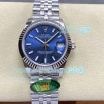 Swiss Copy ARF Rolex Datejust Stainless Steel Lady 31mm Blue Dial 2236 Watch 